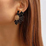 Sophie | Large petal irregular stud earring