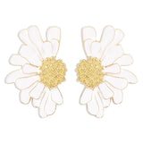 Sophie | Large petal irregular stud earring